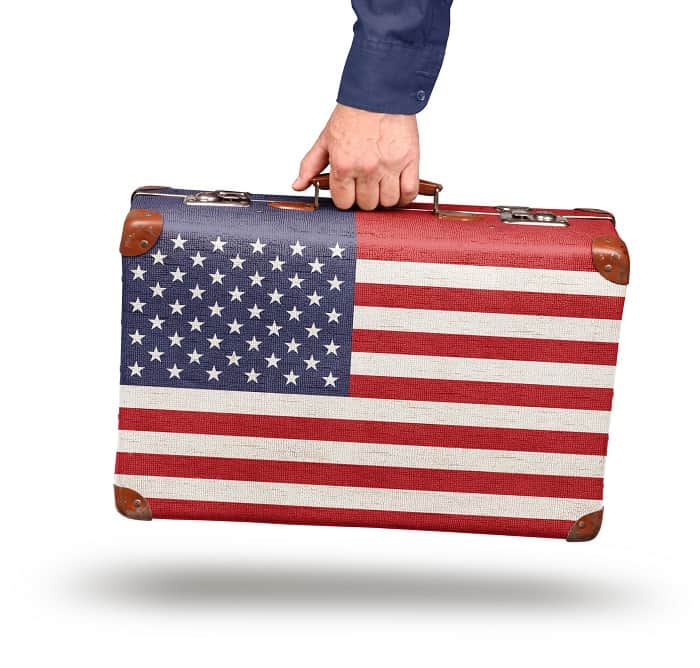 Hand luggage usa deals