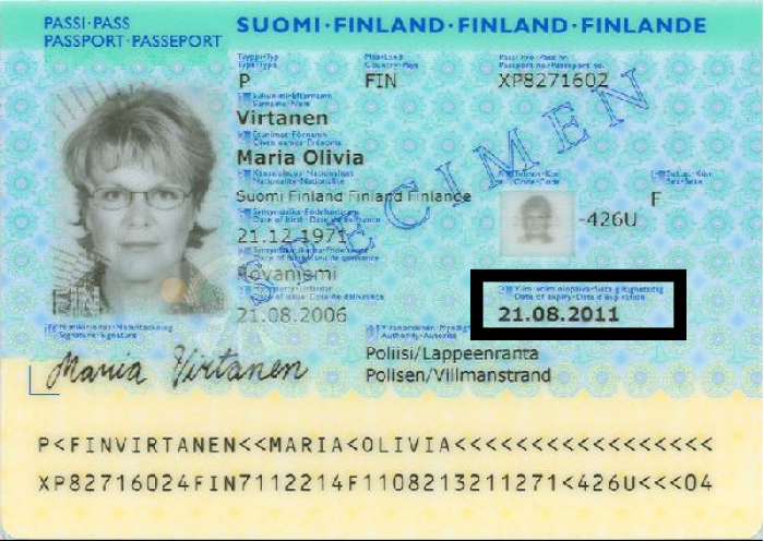 Passport Expiry date for the ESTA application